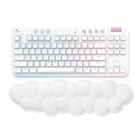 Gaming Cordless Keyboard LOGITECH G715 TKL US RGB 920-010465 white