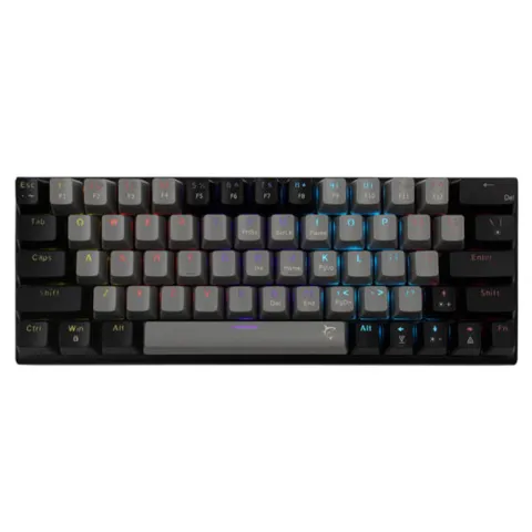 Gaming Corded Keyboard WHITE SHARK Wakizashi 2 Blue Switch GK-002721V2 US grey/black