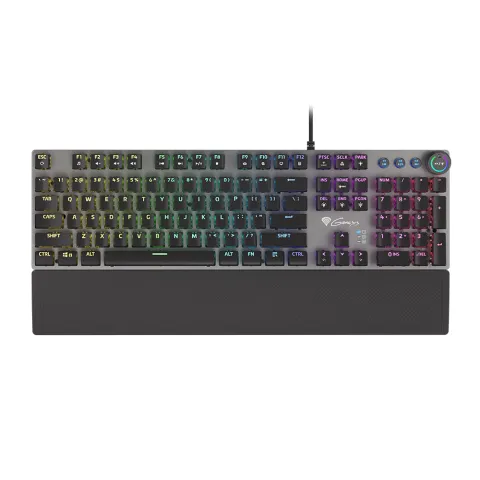 Gaming Corded Keyboard GENESIS Thor 401 RGB US NKG-1724 black