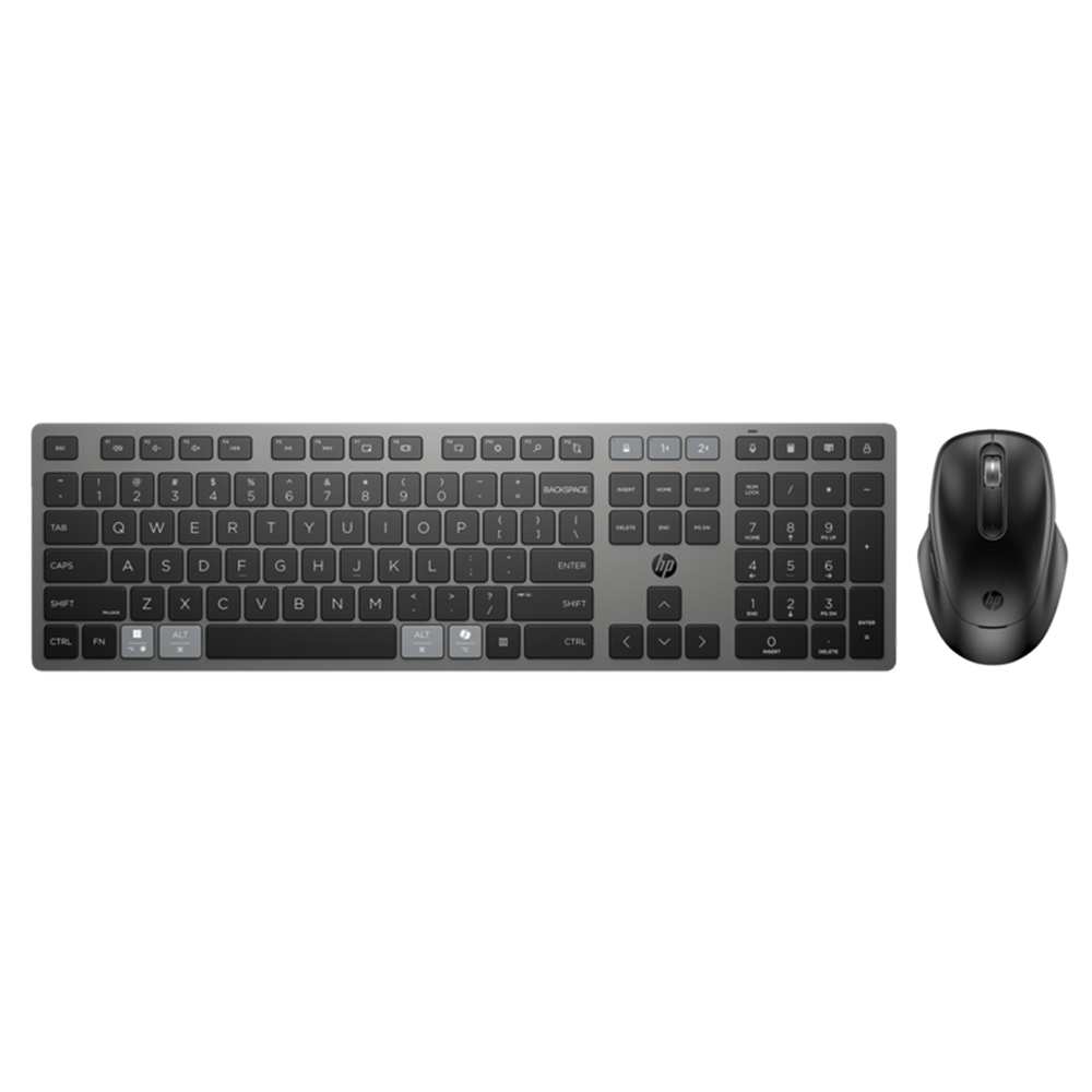 Cordless Keyboard + Mouse HP 720 Multi-Device 9T5A9AA GR black