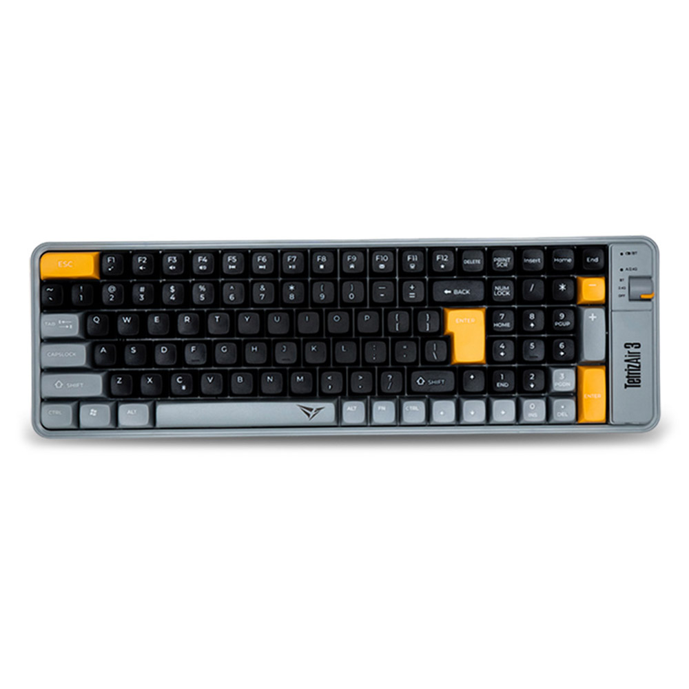 Cordless Keyboard ALCATROZ Tetriz Air 3 US TETRIZ-AIR3-BLK autumn black