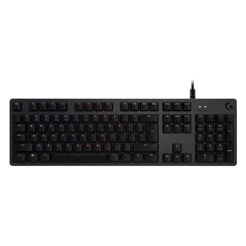 Gaming Corded Keyboard LOGITECH G512 Carbon GX Brown Tactile Switches 920-009352 US black