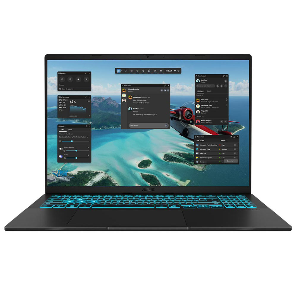 Laptop ASUS V16 V3607VM-RP030WS 90NB16K1-M003B0 matte black