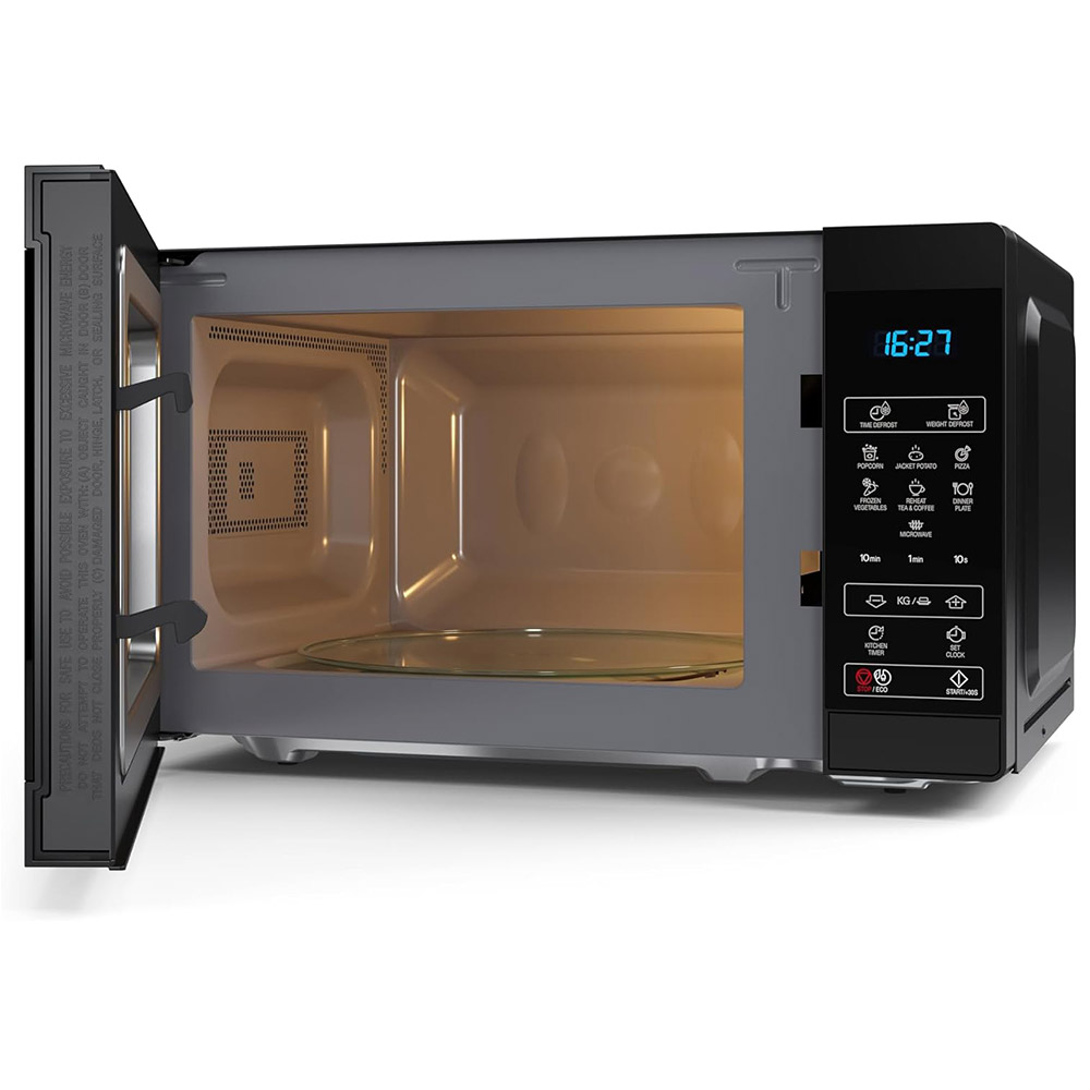 Microwave Oven Turntable SHARP YC-MS02EB black