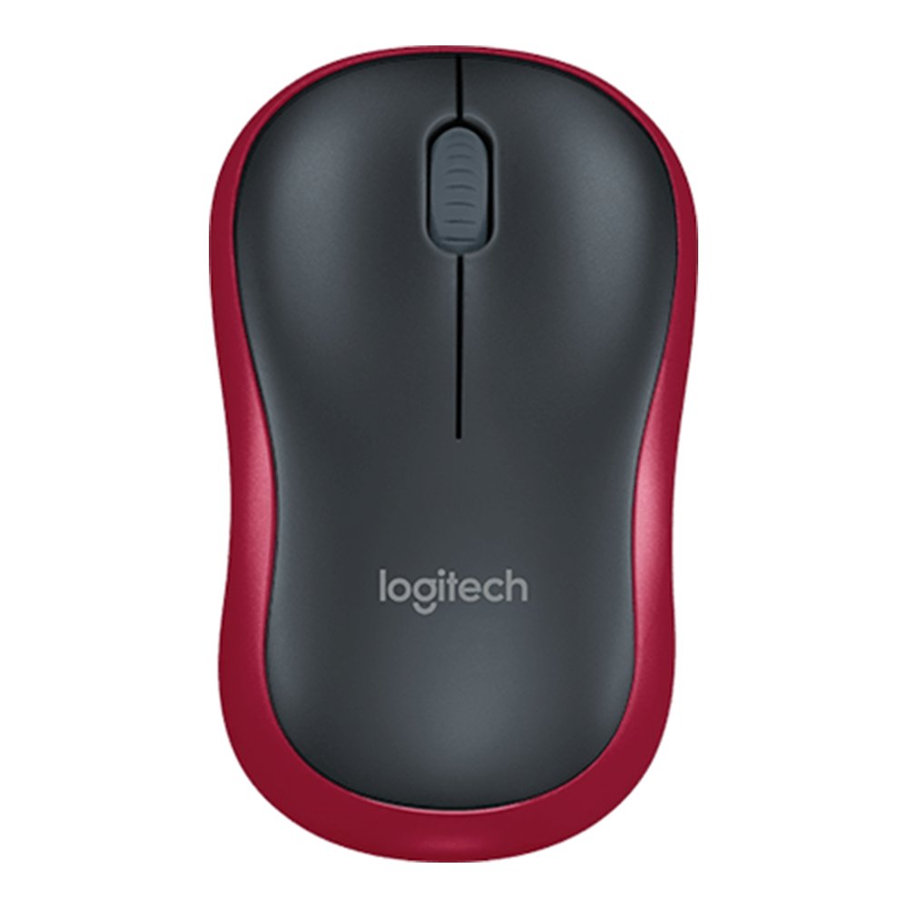 Cordless Mouse Optical LOGITECH M185 910-002237 red