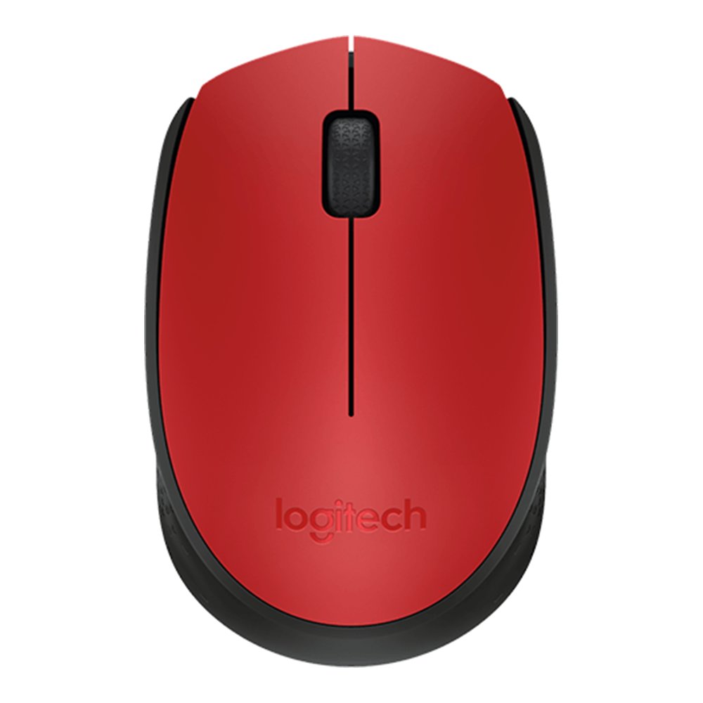 Cordless Mouse Optical LOGITECH M171 910-004641 red