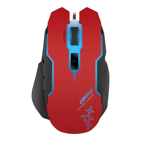 Gaming Corded Mouse Optical SPEEDLINK Contus SL-680002-BKRD black/red