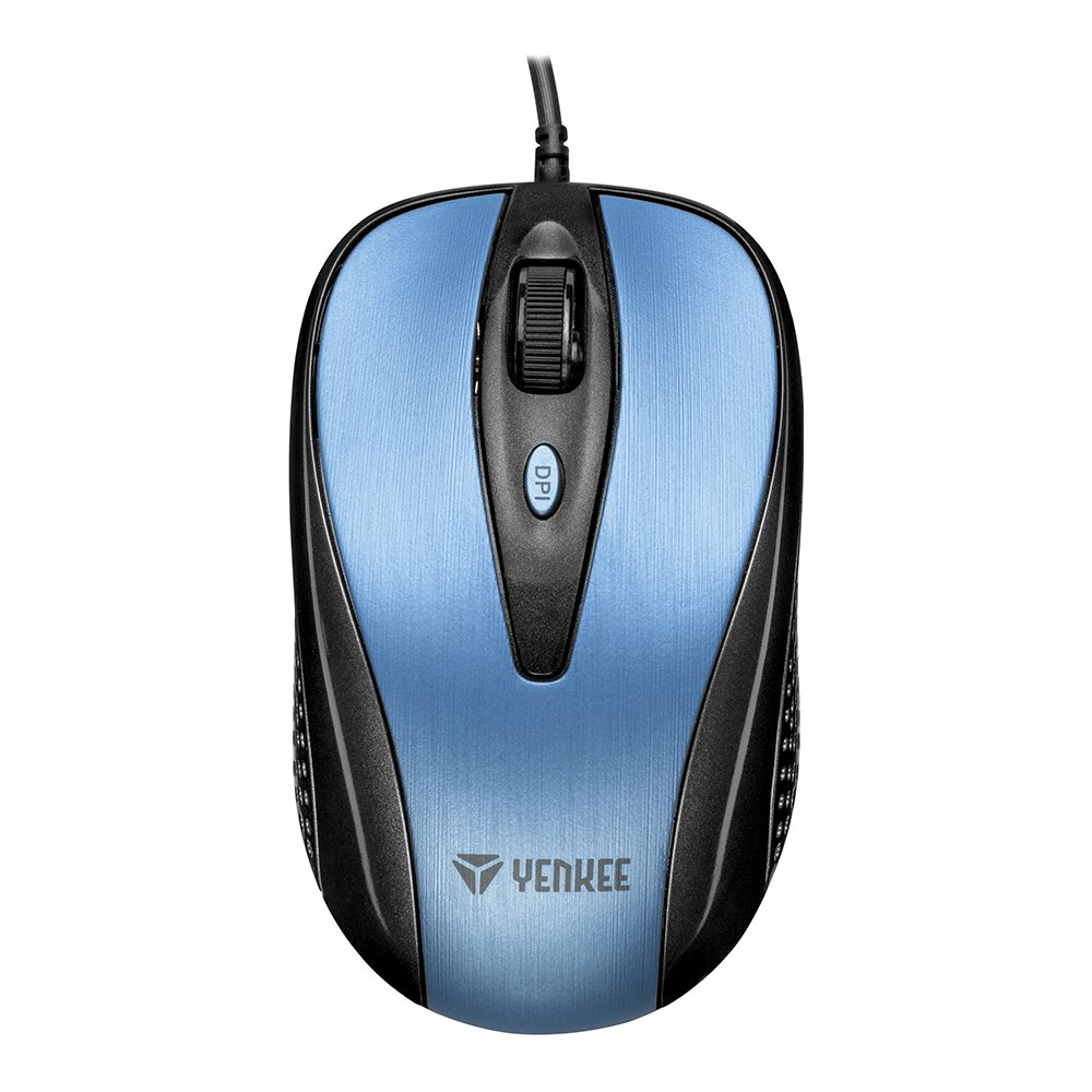 Corded Mouse Optical YENKEE Quito YMS 1025BE blue/black