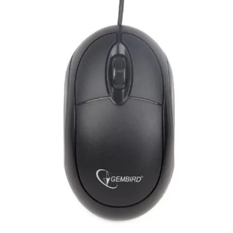 Corded Mouse Optical GEMBIRD MUS-U-01 black