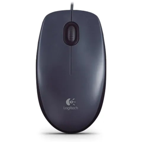 Corded Mouse Optical LOGITECH M90 910-001793 grey