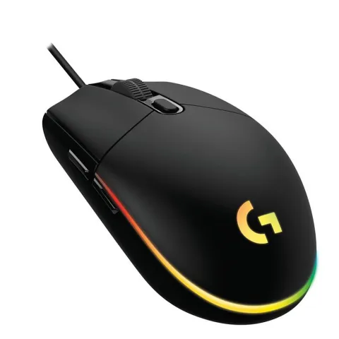 Gaming Corded Mouse Optical LOGITECH G203 Lightsync RGB 910-005796 black