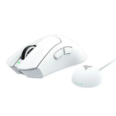 Gaming Cordless Mouse Optical RAZER DeathAdder V4 Pro RZ01-05330200-R3G1 white