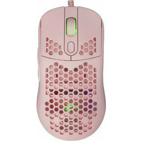 Gaming Corded Mouse Optical WHITE SHARK Galahad GM-5007 RGB pink