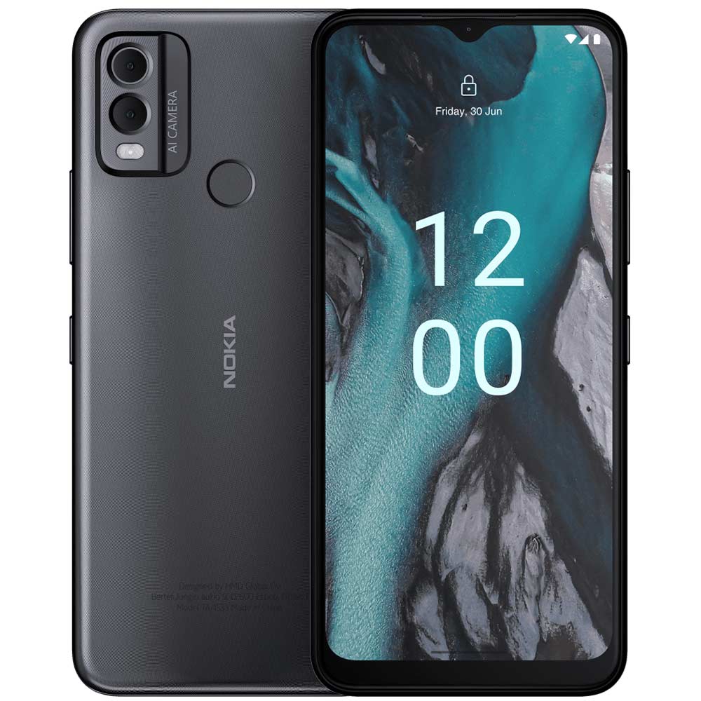 Smartphone NOKIA C22 LTE Dual SIM charcoal