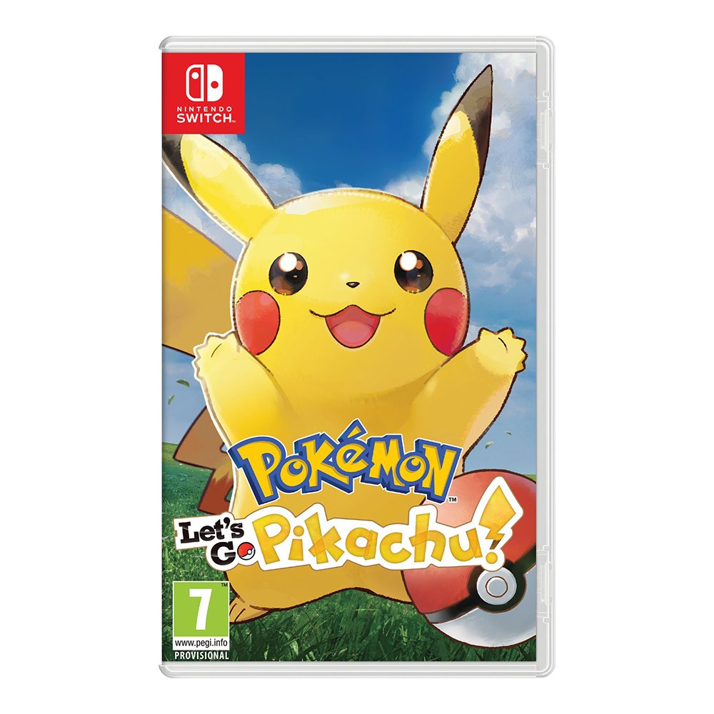 Nintendo Switch game Pokemon Let's Go Pikachu