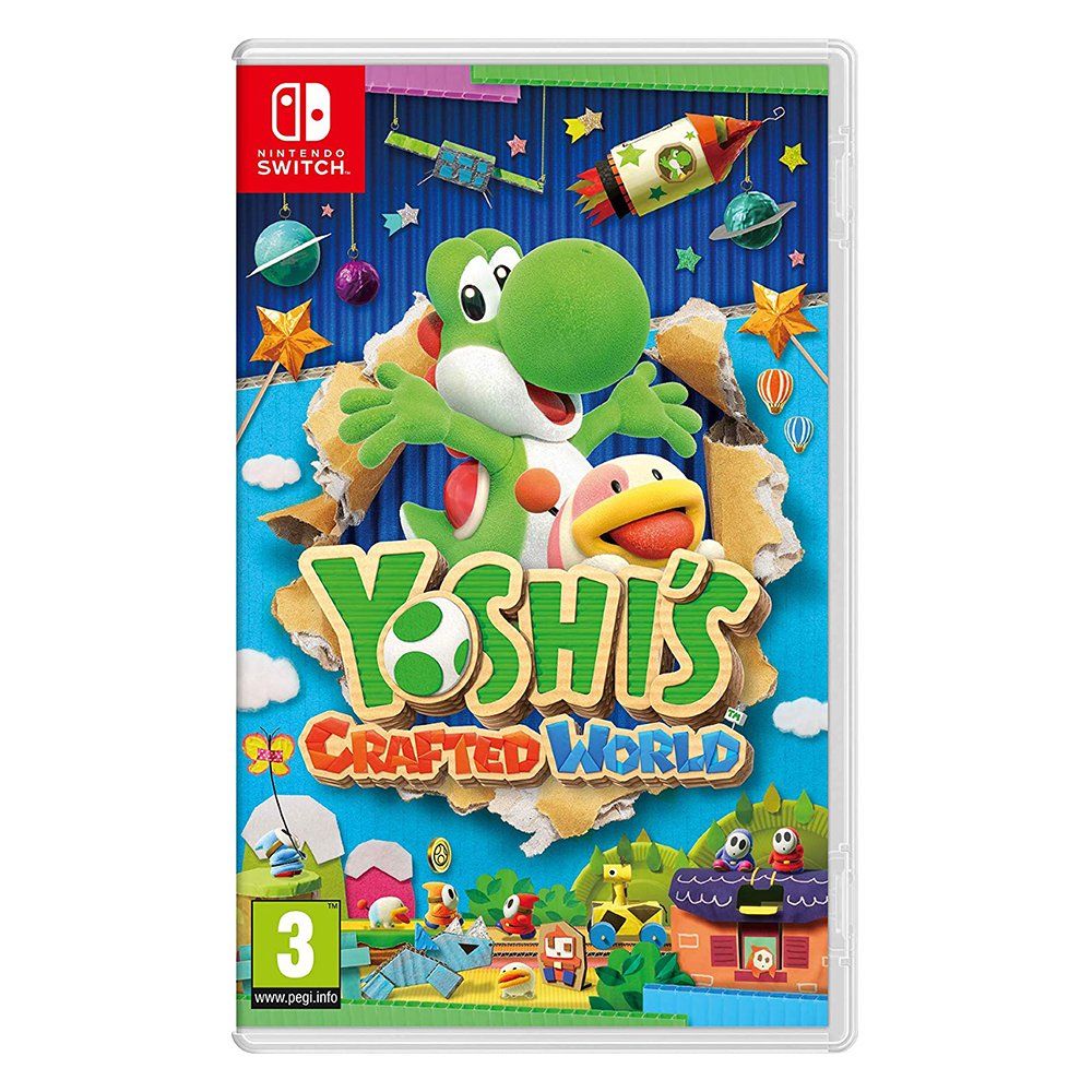 Nintendo Switch game Yoshi's Crafted World
