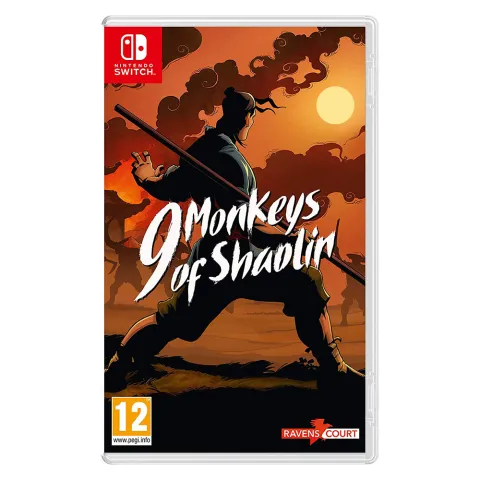 Nintendo Switch game 9 Monkeys of Shaolin