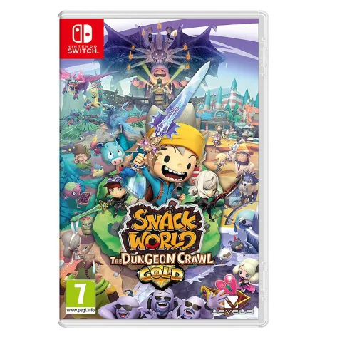 Nintendo Switch game Snack World: The Dungeon Crawl Gold