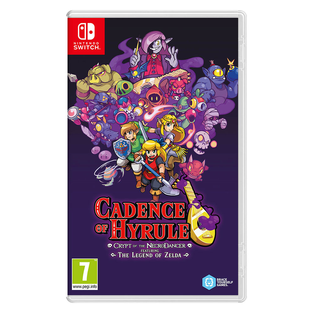 Nintendo Switch game Cadence of Hyrule Crypt of the Necrodancer