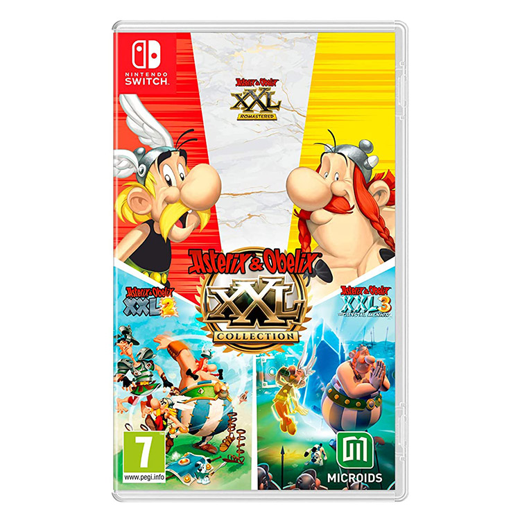 Nintendo Switch game Asterix Obelix XXL (XXL 1/2/3) Collection