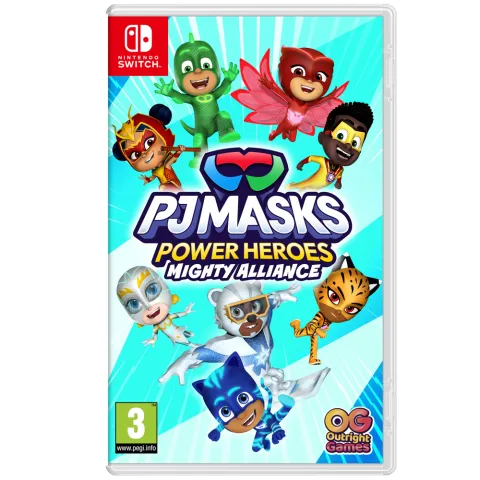 Nintendo Switch Game PJ Masks Power Heroes Mighty Alliance