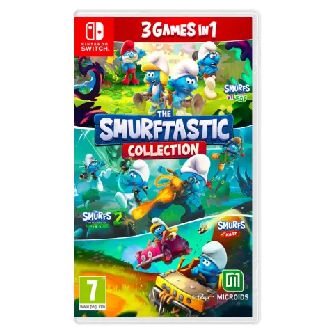 Nintendo Switch game The Smurftastic Collection