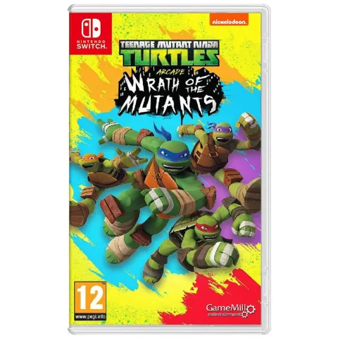 Nintendo Switch game Teenage Mutant Ninja Turtles: Wrath of the Mutants