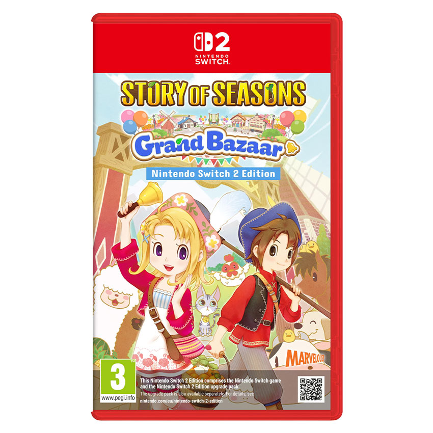 Nintendo Switch 2 game Story of Seasons: Grand Bazaar