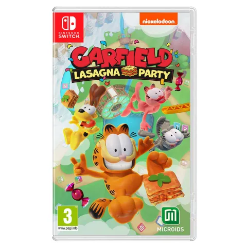 Nintendo Switch game Garfield Lasagna Party