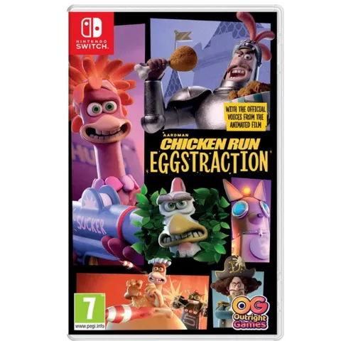 Nintendo Switch game Chicken Run Eggstraction
