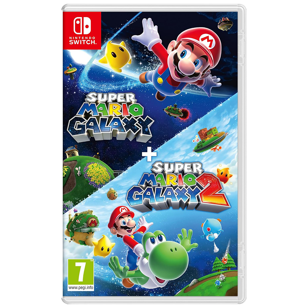 Nintendo Switch game Super Mario Galaxy + Super Mario Galaxy 2