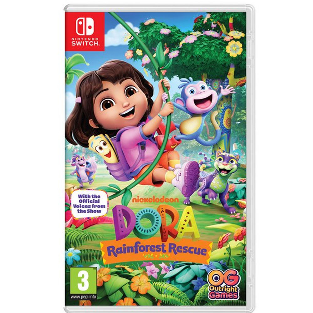 Nintendo Switch game Dora Rainforest Rescue