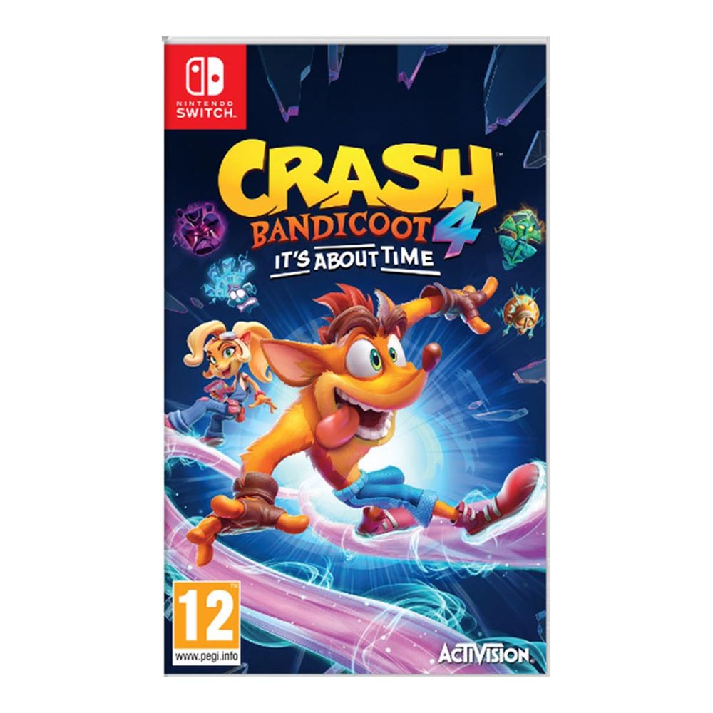 Nintendo Switch game Crash Bandicoot 4 It's about time