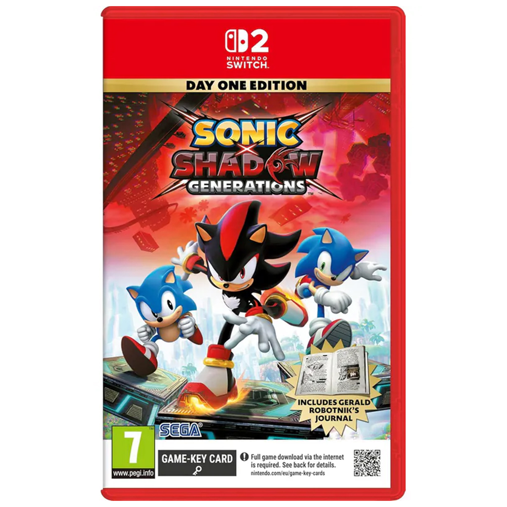Nintendo Switch 2 game Sonic x Shadow Generations (Code in a Box)