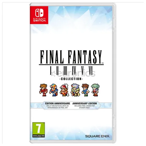 Nintendo Switch game Final Fantasy I-VI Anniversary Edition
