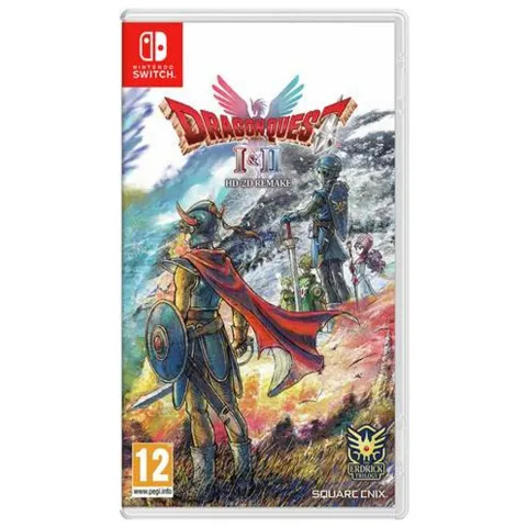 Nintendo Switch game Dragon Quest I & II HD-2D Remake