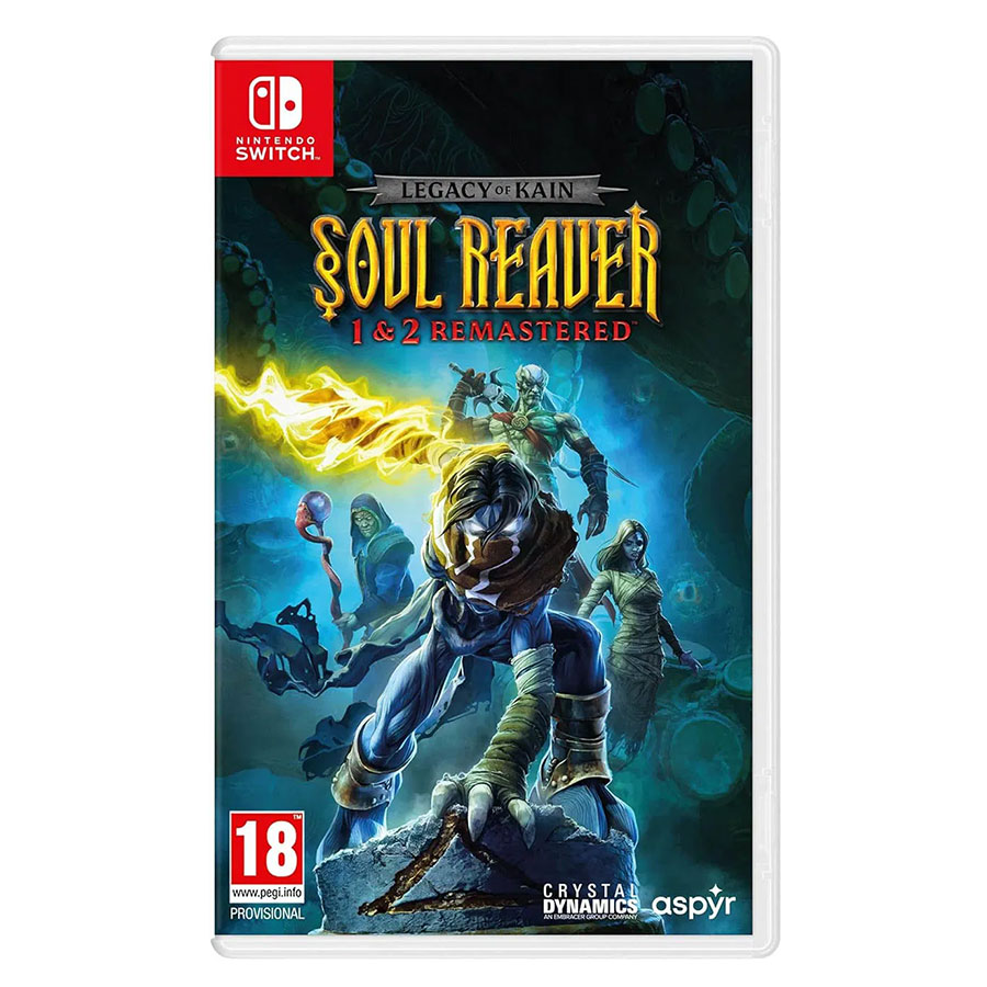 Nintendo Switch game Legacy of Kain Soul Reaver 1 & 2 Remastered
