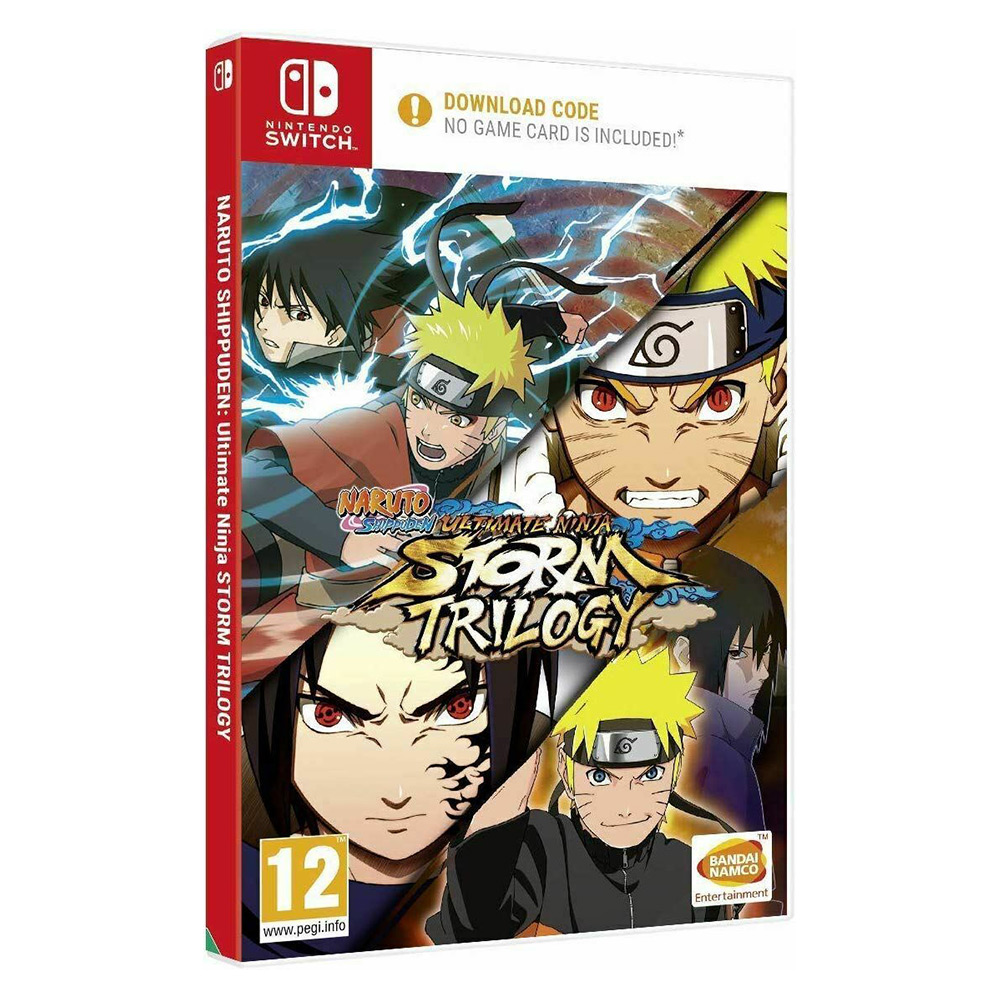 Nintendo Switch game Naruto Shippuden: Ultimate Ninja Storm Trilogy (Code in a Box)