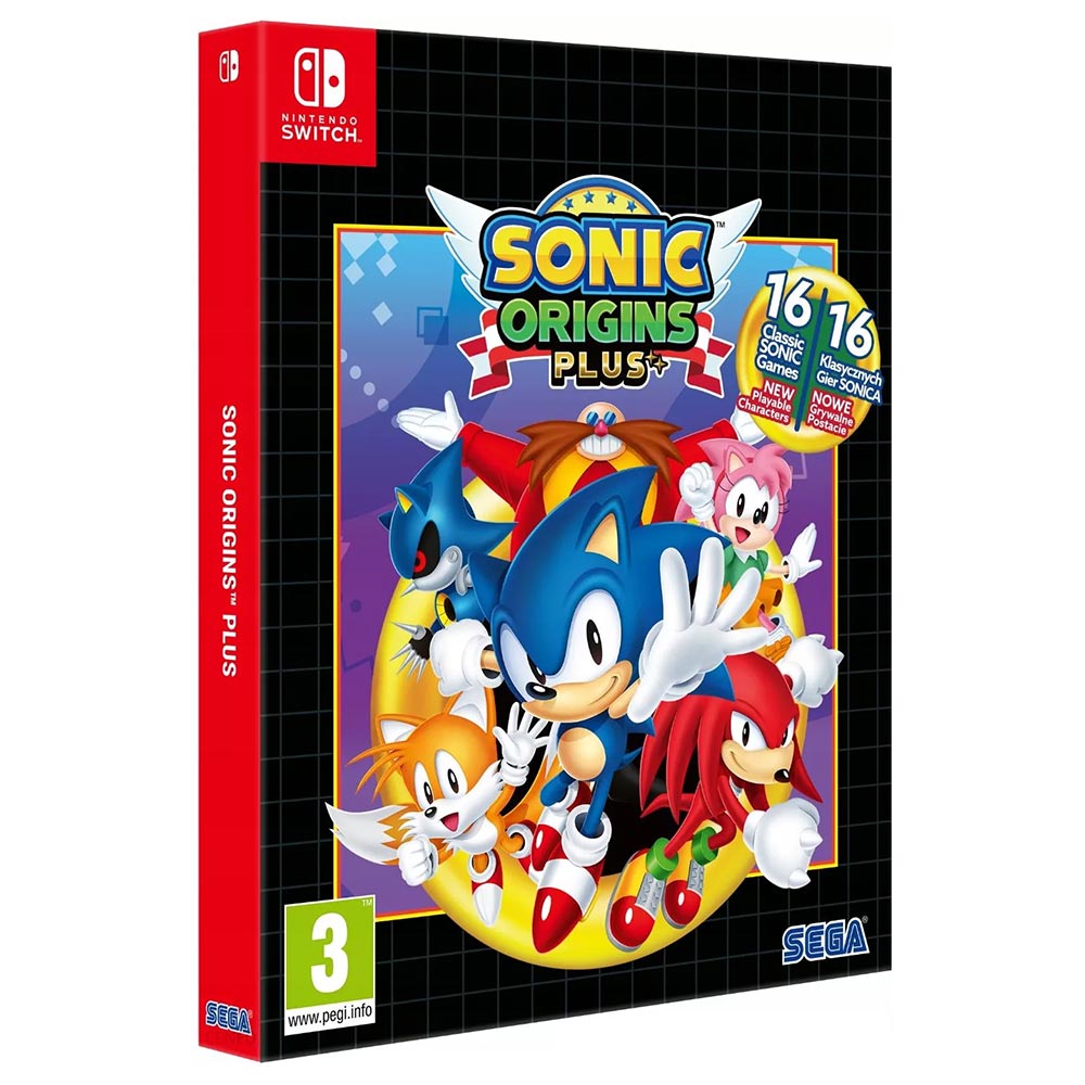 Nintendo Switch game Sonic Origins Plus