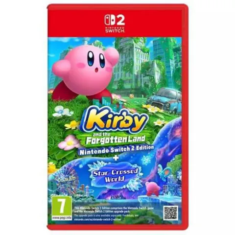 Nintendo Switch 2 game Kirby and the Forgotten Land + Star-Crossed World