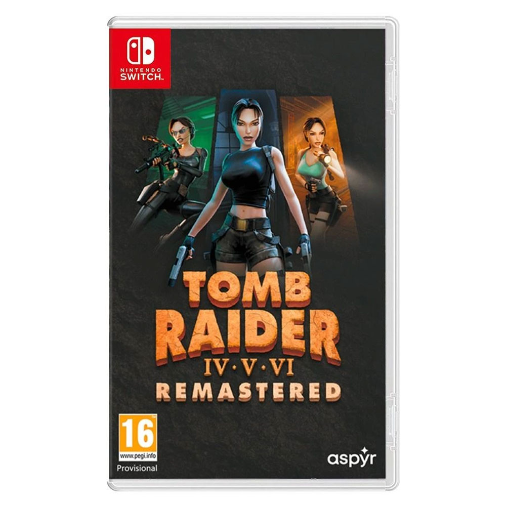 Nintendo Switch game Tomb Raider IV-VI Remastered Starring Lara Croft