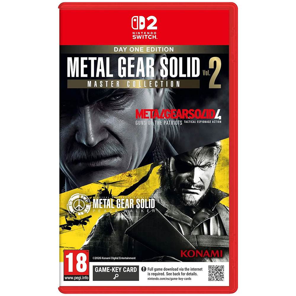 Nintendo Switch 2 game Metal Gear Solid: Master Collection Vol. 2 Day One Edition (Game Key card)