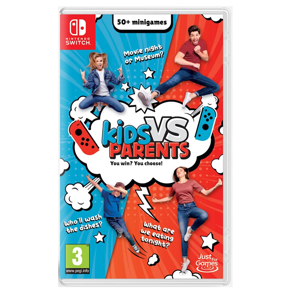 Nintendo Switch game Kids vs Parents