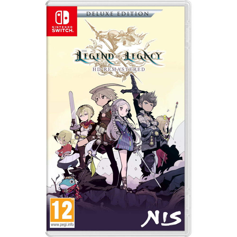 Nintendo Switch game The Legend of Legacy HD Remastered: Deluxe Edition