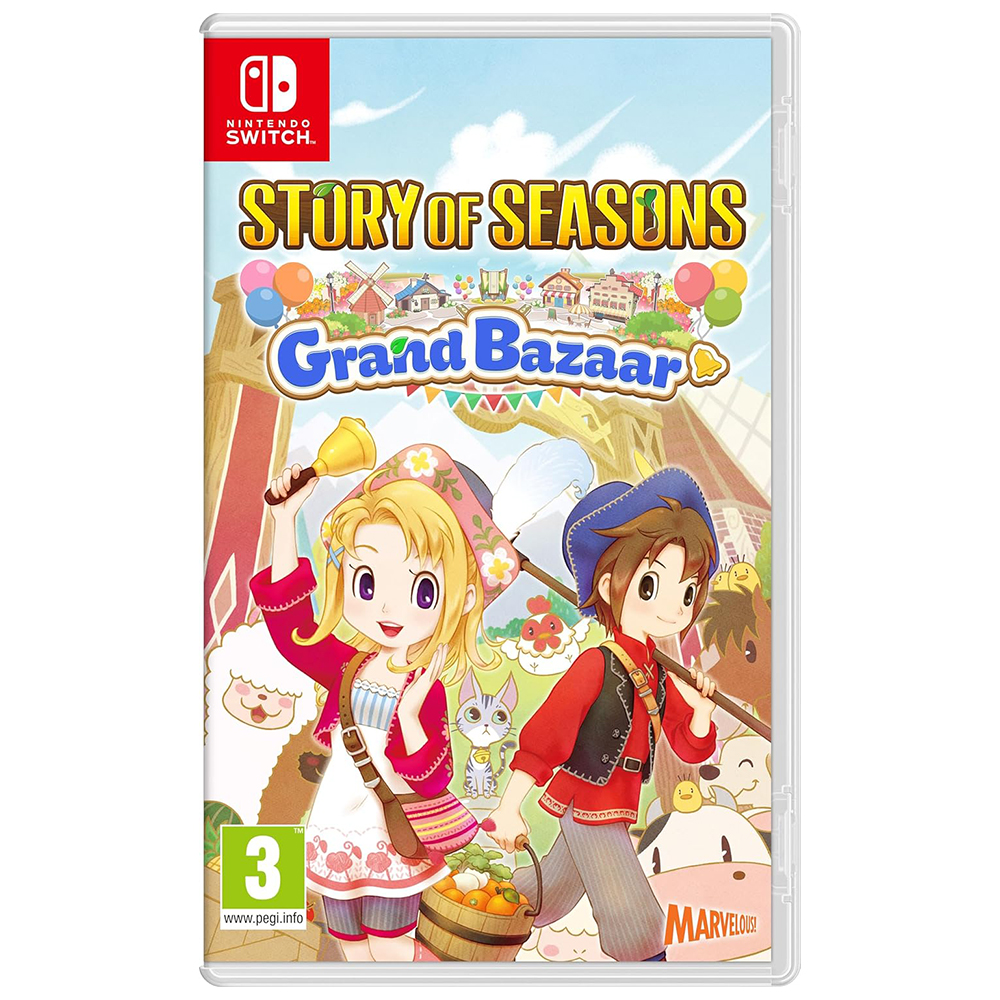 Nintendo Switch game Story of Seasons: Grand Bazaar