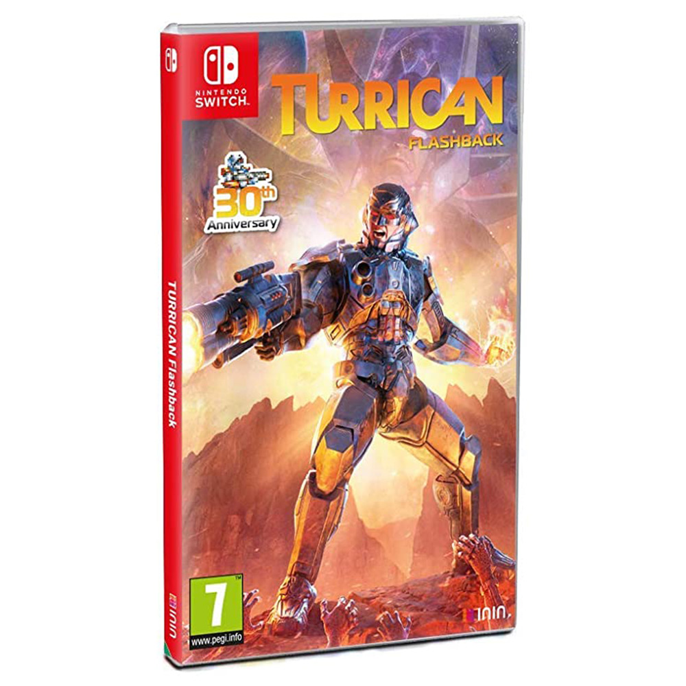 Nintendo Switch game Turrican Flashback: 30th Anniversary