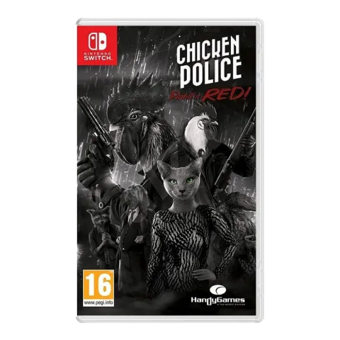 Nintendo Switch game Chicken Police Paint it Red