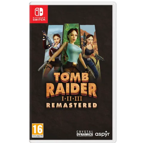 Nintendo Switch game Tomb Raider I-III Remastered