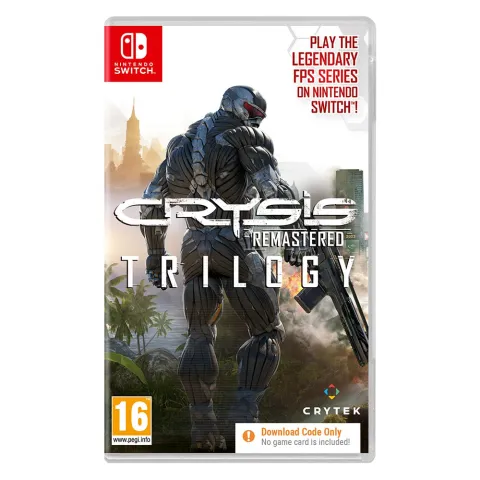 Nintendo Switch game Crysis Remastered Trilogy (Code in a Box)