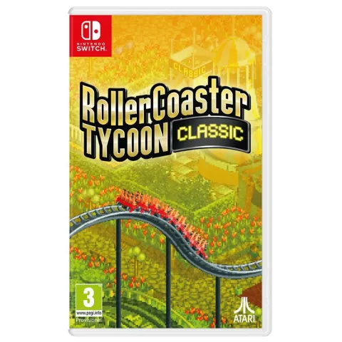 Nintendo Switch game RollerCoaster Tycoon Classic